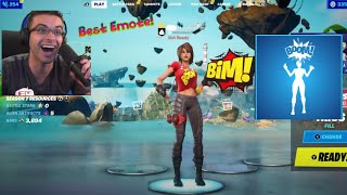 Streamers React To *Brand New* Bim Bam Boom Emote In The Fortnite Item Shop