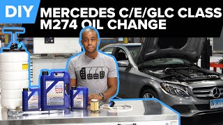 20152018 Mercedes CClass, EClass, GLC Oil Change + Service Indicator Reset M274 (W205,W213,W253)