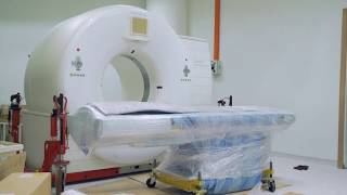 Siemens CT Scan SOMATOM Definition Flash Moving Process