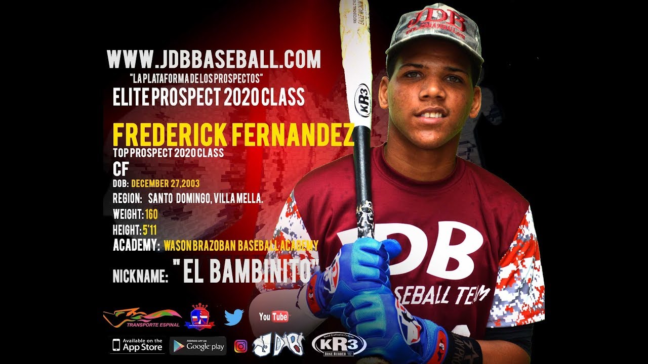 Frederick Fernandez CF 2020 Class From (Wason Brazoban Baseball Academy) Date Video: 12.05.2019