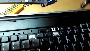 How to replace keyboard on a Dell Latitude E6510