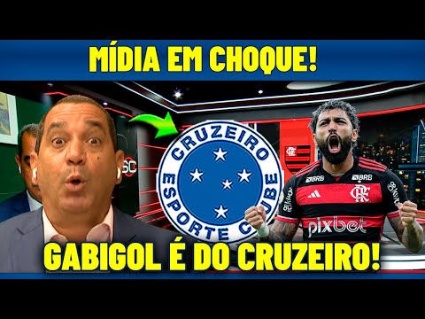GABIGOL CHEGANDO NO CRUZEIRO! MÍDIA DE BOCA ABERTA ! NOTICIAS DO CRUZEIRO HOJE
