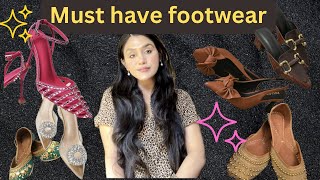 Essential shoes every women needs 👠🥿👢👡/ Must have footwear 💫✨//Skkinmatics