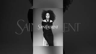 Diana Ross - Saint Laurent Spring 2024 Campaign