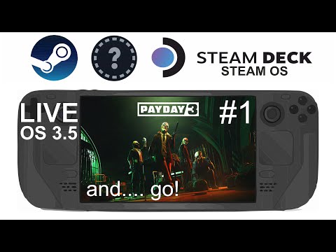 Payday 3 (online) on Steam Deck/OS