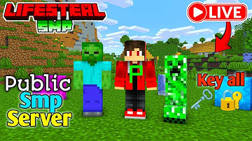 ⚡ Best Free Cracked Public Lifesteal SMP Minecraft 1.21 | 24/7 Online | Java + PE | Free To Join 🚀