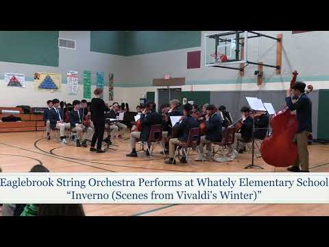 String Orchestra Performs at Whately Elementary School: "Inverno (Scenes from Vivaldi's Winter)"