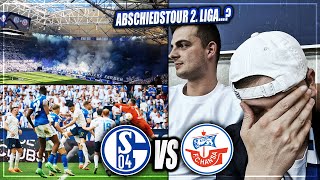 MEIN HERZ BLUTET... Schalke 04 - Hansa Rostock Stadion Vlog | Abschiedstour 2. Liga?