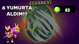 6 YUMURTA ALDIM,79 ELMAS - BRAWL STARS