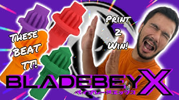 These BEAT Your Beyblades! First Impression of 3D Printed Bits by GhostMaster