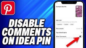 How To Disable Comments On Idea Pin On Pinterest (2025) - Easy Fix