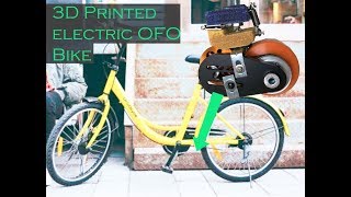 3D Printed Electric OFO Bike Mod