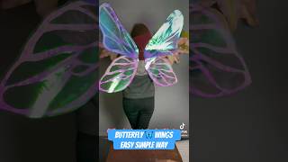 #shorts #butterfly #fairy #fairywings #handmade #wings #diy #craft #diyprojects