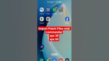 Import Files Midi Commander Xps 30 And Xps 60 #zybeatsstudio #xps10x  #xps30  #xps60
