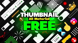 🔥300+THUMBNAILS Design Material ( Direct Download Link me screenshot 4