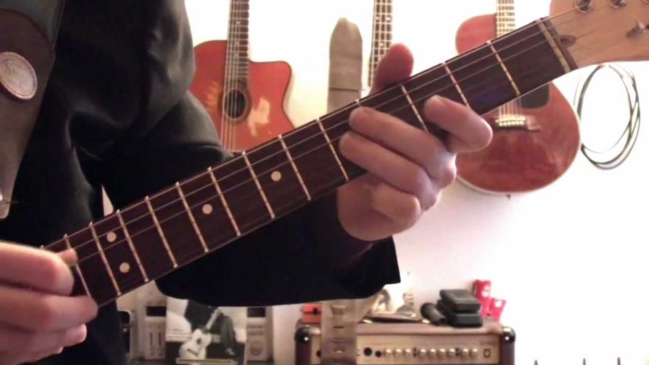 Are you gonna go my way (Lenny Kravitz) Part 1/2 - Cours guitare - YouTube
