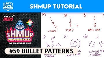 Making an Advanced Shmup #59 - Bullet Patterns - Pico-8 Hero