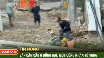 Cần cẩu bất ngờ đổ sập, đè tử vong nam công nhân ở Đồng Nai | ANTV