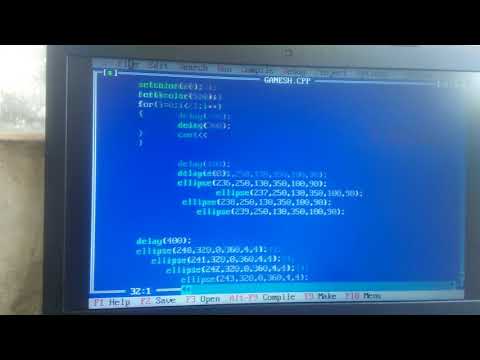 Lord Ganesha in c++ language and graphics