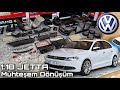 Volkswagen Jetta Folyo Kaplama 1:18 Diecast Model By Paudi / Durban Jant Uygulama