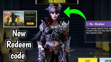 Codm Today Working Redeem code 2025 | Call of duty Mobile Redeem code cod Mobile 2025