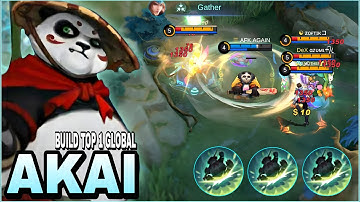 Akai New Build - Brutal Damage - Build Top 1 Global Akai ~ MLBB