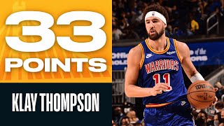Klay Thompson Season-High 33 Pts Closes Out Lakers