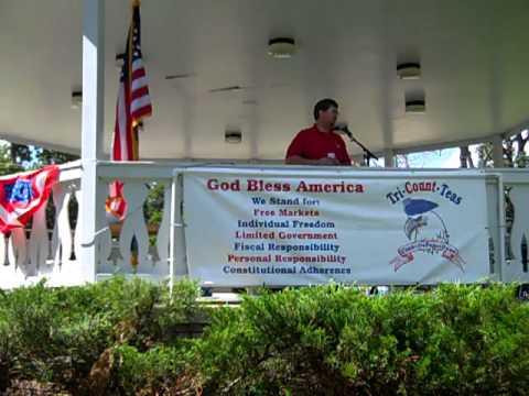 Tri-Count-Teas Rally 8-14-2010 State Rep Randy Ramey