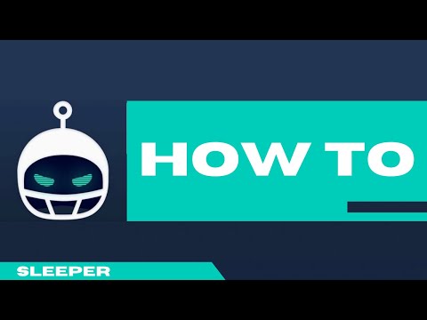 How To Use Sleeper Fantasy App Tutorial