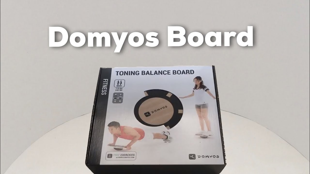 Domyos Toning Balance Board - YouTube