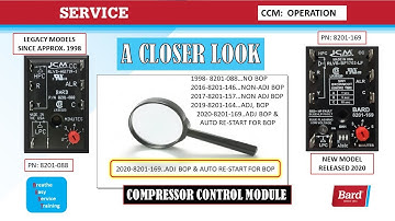 Bard Compressor Control Module (CCM) Sequence Of Operation (Updated)