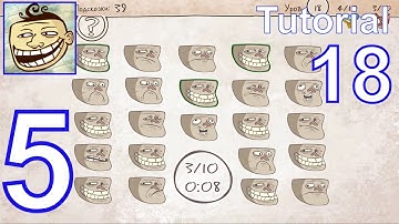 Troll Face Quest Unlucky level 18 - Gameplay Walkthrough Part 5 - Tutorial (iOS,Android)
