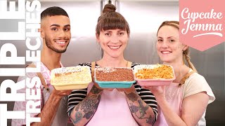 Triple Tres Leches BAKE AT HOME KIT! | Cupcake Jemma Channel