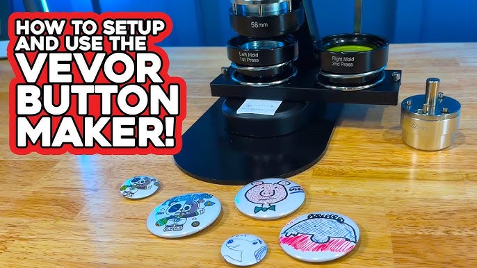 Putting Together and Using a Button Maker 