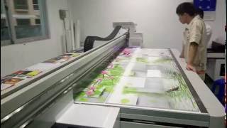 3D plasterboard ceilling printer wide format decoration PVC ceilling printing machine with 3d effetc
