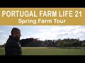 Portugal Farm Life -21- Spring Farm Tour of our Portuguese Homestead