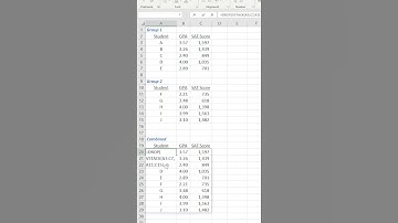 How to Use VSTACK, DROP, and SORT in Excel #shorts