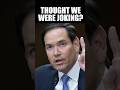 Reporter Goes Quiet as Rubio Reveals Real Reason for Targeting Cuba