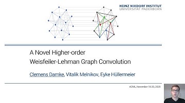 A Novel Higher-order Weisfeiler-Lehman Graph Convolution - Clemens Damke - ACML 2020