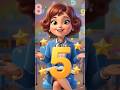 Count Number 5️⃣with Miss Lily | Fun Learning for Kids 🚀#ytshorts #trending #fyp #yt #usa #cartoon
