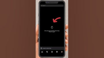 Were Sorry But Something Went Wrong Please Try Again Instagram Problem | How To Fix Problem #Shorts