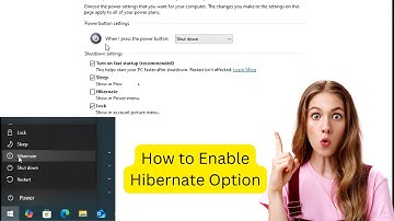 How to Enable Hibernate Option Windows 10/11 | Windows 10 Me Hibernate Kaise Enable Kare |