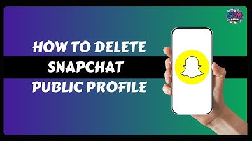 How to Delete Snapchat Public Profile