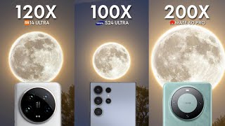 Xiaomi 14 Ultra vs Samsung Galaxy S24 Ultra vs Huawei Mate 60 Pro Zoom Test