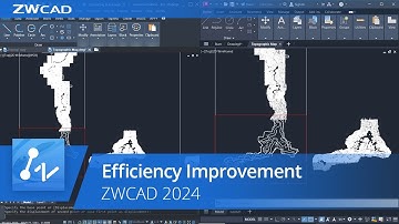 ZWCAD 2024 Official - Efficiency Comparison