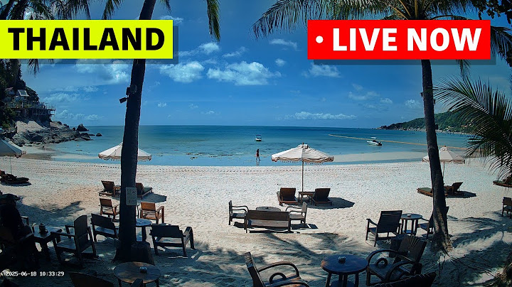 🔴 Beach Live Stream · House of Sanskara · Koh Phangan, Thailand