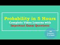 Probability a complete tutorial