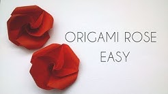 Origami Rose Easy - Origami Tutorial - Durasi: 11.17. 