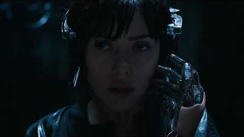 Ghost in the Shell (2017) / Puppet Master den / Scene enhanced to 60fps