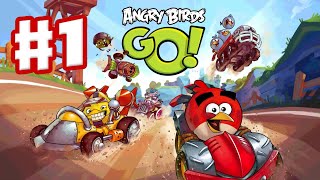 Angry Birds Go Ver1.3.2 Walkthrough - Introduction - Seedway Part 1 Hd
